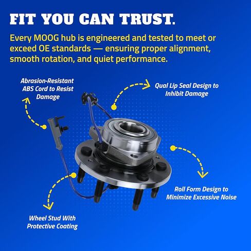 MOOG 512210 Wheel Bearing and Hub Assembly for Toyota Echo in Kuwait