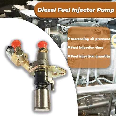 kimllier 186 186F Diesel Fuel Injector Pump with Solenoid Replacement for Yanmar 186F 186FE 406CC Diesel Engine in Kuwait