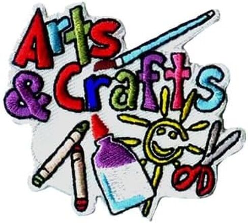 Arts & Crafts Fun Cub Girl Boy Scout Iron on Patch Perfect for Jackets, Hats, Backpacks and More in Kuwait