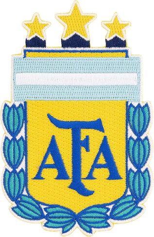 صبار الصحراء الأرجنتيني لكرة القدم التصحيح AFA Argentina Albiceleste كرة القدم المطرزة الحديد على / خياطة على زين للسترات والسترات وحقائب الظهر والحقائب والقبعات والعتاد التكتيكي - (التصحيح أ) in Kuwait