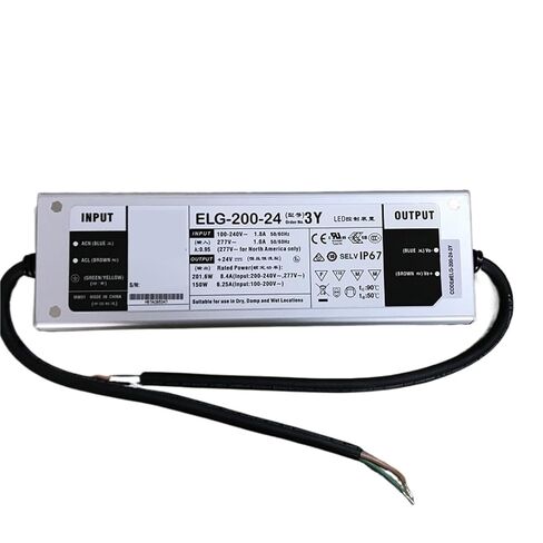 1pcs Waterproof Power Supply ELG-200-12-3Y ELG-200-24-3Y ELG-200-36-3Y ELG-200-42-3Y ELG-200-48-3Y ELG-200-54-3Y 200W(ELG-200-48-3Y) in Saudi Arabia