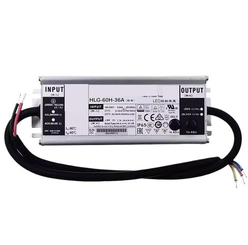 1pcs LED Power Supply HLG-60H HLG-60H-15A HLG-60H-20A HLG-60H-24A HLG-60H-30A HLG-60H-36A HLG-60H-42A HLG-60H-48A 60W(HLG-60H-36A) in Saudi Arabia