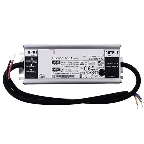 1pcs LED Power Supply HLG-60H HLG-60H-15A HLG-60H-20A HLG-60H-24A HLG-60H-30A HLG-60H-36A HLG-60H-42A HLG-60H-48A 60W(HLG-60H-36A) in Saudi Arabia