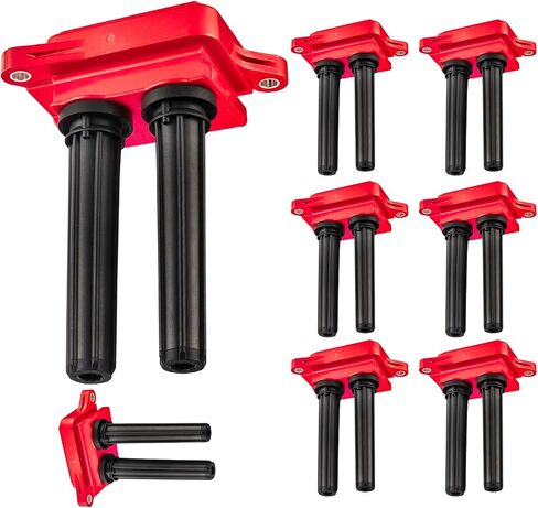 Set of 8 Ignition Coil UF504 Compatible with Chrysler Aspen 300 Dodge Challenger Charger Durango Magnum Ram 1500 2500 Grand Cherokee Commander V8 5.7L 6.1L 6.2 6.4L Replacement for C1526 in Saudi Arabia