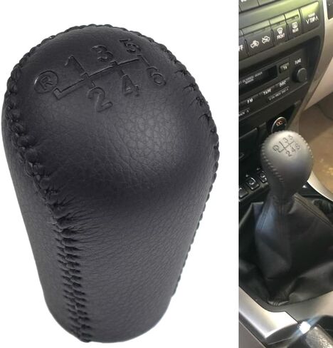 5R Speed Manual Transmission Shifting Stick Handle Leather Gear Shift Knob for Toyota Hilux Mk6 MK7 Sr5 Vigo Revo Fortuner Pickup (5R Speed) in Kuwait