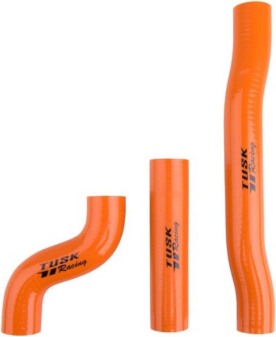 Tusk Radiator Hose Kit Orange – Reinforced High-Temperature Silicone Coolant Hose Set for Radiator Cooling System - Compatible with KTM 300 XC-W 2017-2018/300 XC 2017-2018 in Kuwait