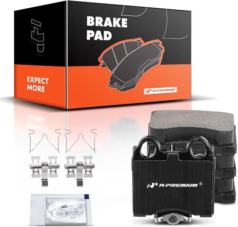 مجموعة وسادات الفرامل الخلفية المصنوعة من السيراميك A-Premium متوافقة مع Lexus SC430 2002-2010، IS300 GS430 2001-2005، GS400 1998-2000، GS300 1998-2005 4 عبوات in Kuwait