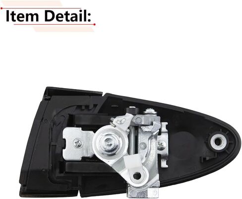 RLB-HILON Metal Exterior Door Handle Compatible with Honda CRZ CR-Z 2011 2012 2013 2014 2015 Year, for Right Passenger Side Door, Black Color in Kuwait