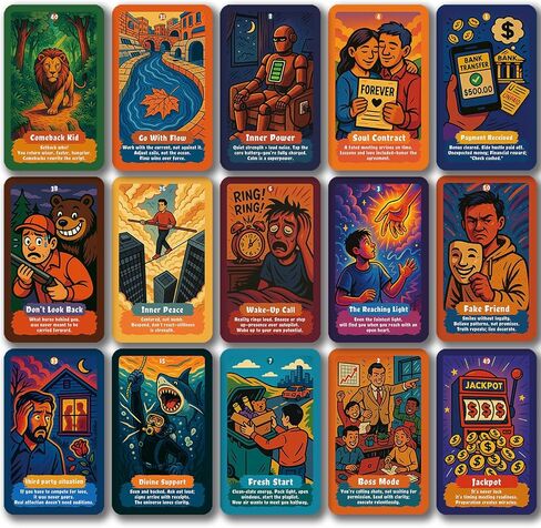 Who Spilled The Tea? Oracle Cards with Guidebook 50 Cards Oracle Cards for Beginners,Relationship Insight, Hidden Motives & Real-Life Guidance Easy Daily Guidance & Self Discovery Oracle Deck in Saudi Arabia