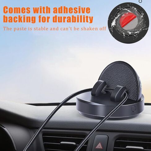 Car Dashboard Phone Mount 360° Rotatable,Adhesive Auto Phone Holder,Center Console Car Mount,Dashboard Phone Stand for All Smartphones(1PC,ZJ04) in Kuwait