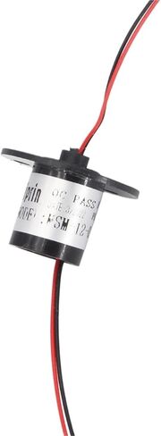 1pcs 12.5mm Micro Slip Ring 2/4/6/8/12/18 Channel 2A Rotate Dining Table RC Model Chassis Infinite Rotation PTZ Gimbal Electric Rings(2 Channel) in Saudi Arabia