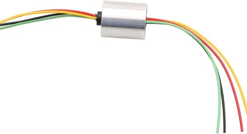 1PCS Outer Dia 12.5mm Micro Mini Conductive Slipring No Flange 4CH 2A Collector Ring Unlimited Rotation Joint for PTZ Gimbal in Saudi Arabia