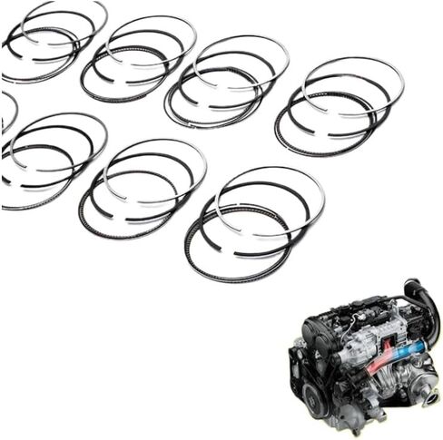 Piston Rings Set for 4.4L V8 N63B44C N63B44D Engines Compatible with 550i M5 M6 X5 X6 F10 F90 F06 F12 Chassis in Saudi Arabia