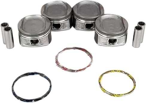4-Piece Engine Piston Rings Kit Compatible with Matrix and Solara 2AZ-FE 2.4L Engine 2006-2013 - Replaces OEM 13210-28030-A0 13210-28031-A0 in Saudi Arabia
