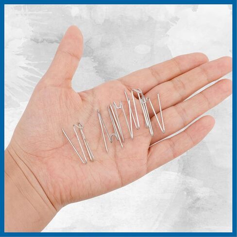 Penitue 40pcs Fabric Panel Wall Hanger Hooks, Metal Office Partition Hanging Hooks Cubicle Picture Hangers for Fabric Walls for Office Home School Decor DIY Parties (Silver) in Saudi Arabia