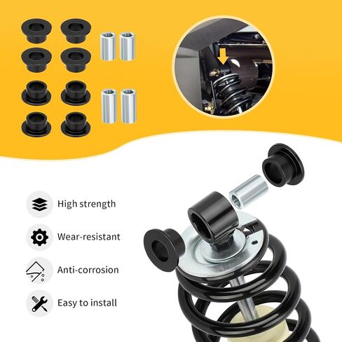 M MATI Rear Strut Shock Absorber 7043341 7043762 for Polaris RZR 800 2008 2009 2010 2011 2012 2013 in Kuwait