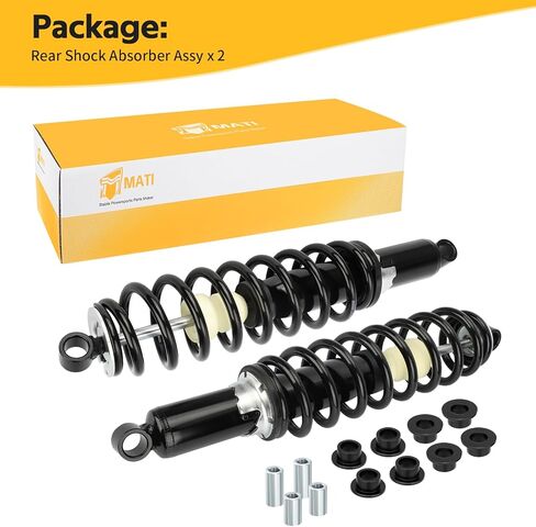 M MATI Rear Strut Shock Absorber 7043341 7043762 for Polaris RZR 800 2008 2009 2010 2011 2012 2013 in Kuwait