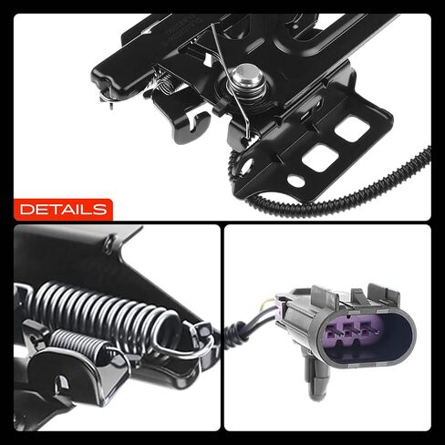 A-Premium Hood Latch Lock Compatible with Chevrolet Chevy Silverado 1500 Impala Tahoe Silverado 2500 HD Suburban 1500 Malibu & GMC Sierra 1500 Yukon Sierra 2500 HD Yukon XL 1500 & Cadillac Escalade in Kuwait