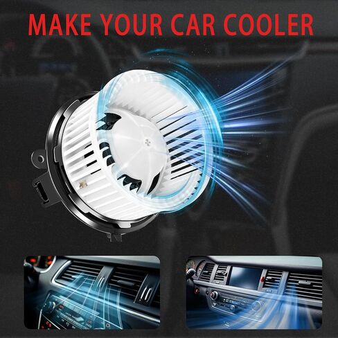 700236 HVAC Heater Blower Motor Fan Front Replacement Compatible with 2007-2010 Chevrolet Silverado 1500/2500HD/3500HD, for Traverse 2009-2012, for 2007-2011 GMC Sierra 1500/Acadia 2007-2012 in Saudi Arabia