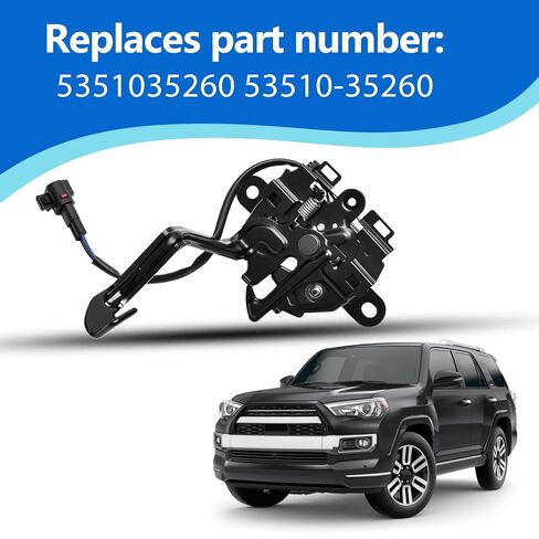 Front Hood Latch Lock Fits for 2010-2024 Toyota 4Runner 5351035260 53510-35260 in Kuwait