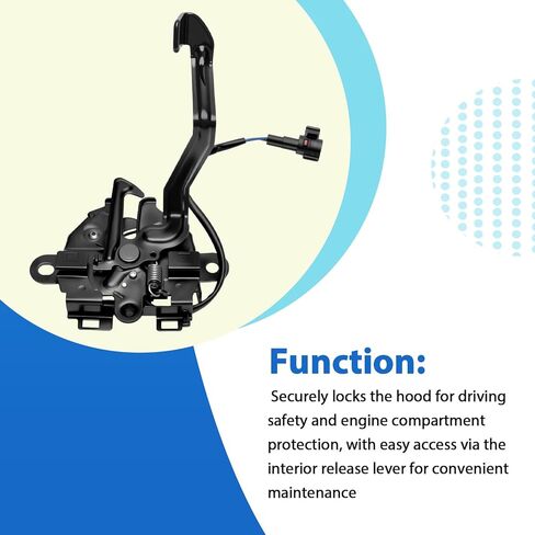 Front Hood Latch Lock Fits for 2010-2024 Toyota 4Runner 5351035260 53510-35260 in Kuwait