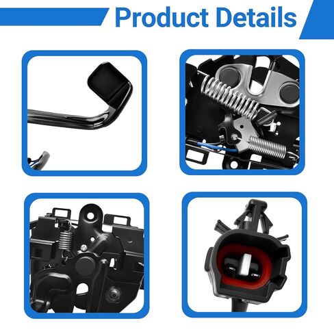 Front Hood Latch Lock Fits for 2010-2024 Toyota 4Runner 5351035260 53510-35260 in Kuwait
