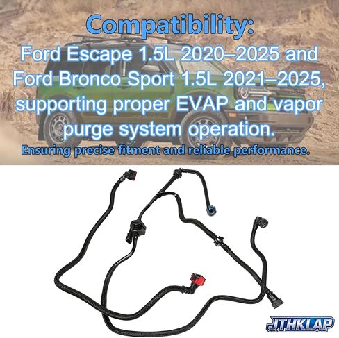 LX6Z-9D289-SJ Fuel Drain Tank Hose Compatible with Ford Escape 1.5L 2020-2025 & Bronco Sport 1.5L 2021-2025 Replace LX6Z-9D289-B LX6Z-9D289-SB LX6Z-9D289-SD LX6Z-9D289-SE in Saudi Arabia