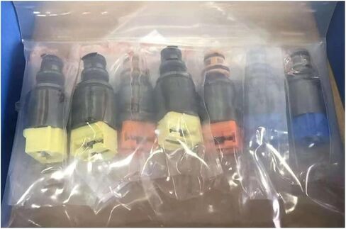 Original New ZF6HP19 6HP21 6HP26 A063 B063 Transmission 7 Solenoids Kit 1068298046 Compatible For BMW 128i X5 X4 6 Speed Valve Body Parts in Saudi Arabia
