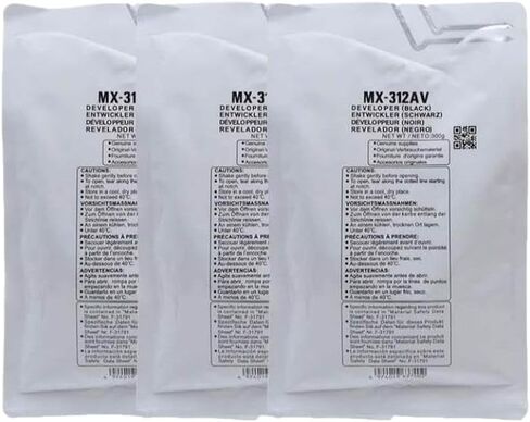 MX312-AV Developer Material Compatible with MX-M261 MX-M311n MX-M2628L MX-M3508u MX-M3108n MX-264 MX-261 MX-256L MX-260 MX-310 in Saudi Arabia