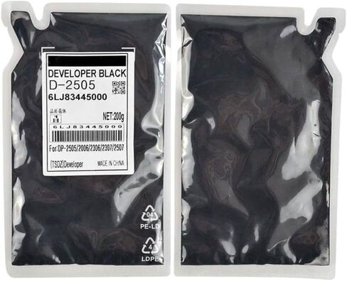 D2505 Developer Material 200g for Use in Printers Models 2006 2303A 2306 2307 2309A 2505 2506 2507 in Saudi Arabia