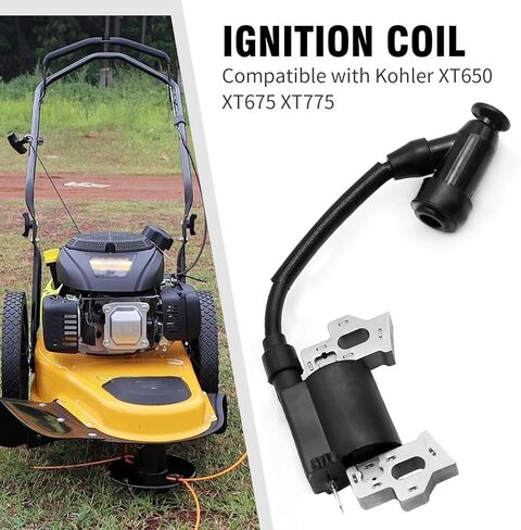 Saihisday 1458416-S Ignition Coil Replacement for Kohler HD775 XT149 XT173 XT650 XT675 XT775 XT800 XTX650 XTX675 XTX775 Lawn Mower, Replace 14 584 04-S in Kuwait