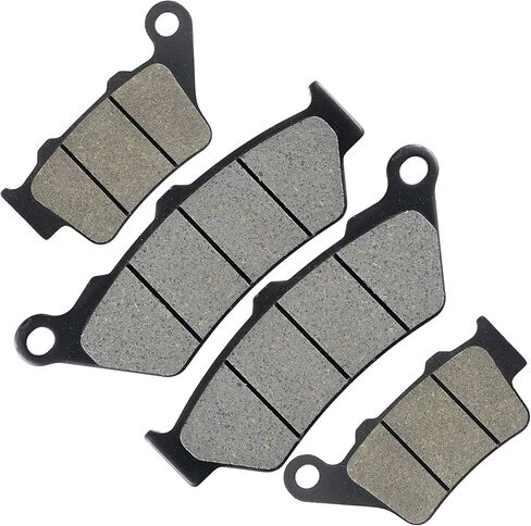 Caltric Front & Rear Brake Pads Compatible with Bmw F650Cs F-650Cs F650Gs F650St with Abs 2000-2006 in Kuwait