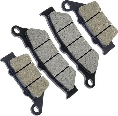 Caltric Front & Rear Brake Pads Compatible with Bmw F650Cs F-650Cs F650Gs F650St with Abs 2000-2006 in Kuwait