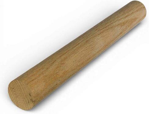 Red Oak Wooden Dowel Rod: 1-1/2 x 12 Inch (Pack of 1) - Kiln-Dried Unfinished Natural Hardwood Dowels for Crafts and Woodworking in Saudi Arabia