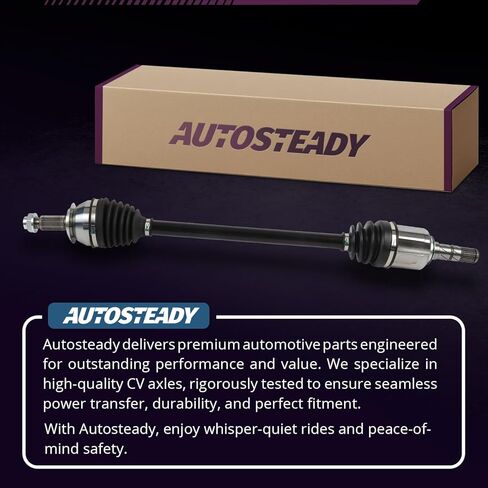 Front CV Axle Replacement for 2007 2008 2009 Subaru Legacy, 2011 2013 2014 Impreza, 2009 2010 2011 2012 2013 Forester, 2013 2014 WRX XV Crosstrek, Driver and Passenger Side SB-8065 in Saudi Arabia