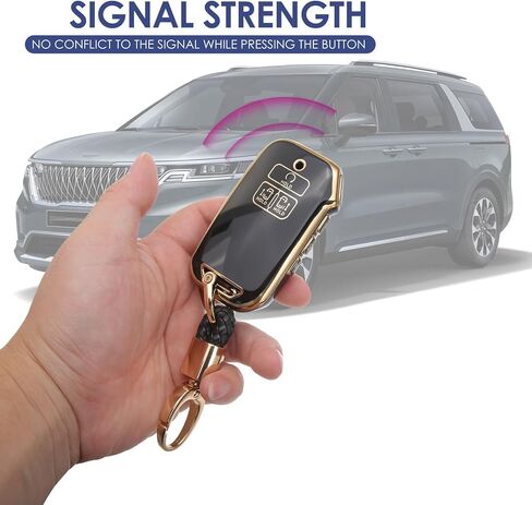 2PCS for Kia Key Fob Cover, 7-Button Case Accessories Fits Carnival(2022-2024) in Saudi Arabia
