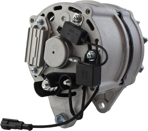 New Professional Grade Alternator Compatible with Case Farmall 65 70 75 80 85 90 95 105C 115A JX1080U JX1090U JX1100U McCormick Ag Tractor X50.20-X50.50 Replaces 87311822 504271461 T412776 IA504 in Kuwait