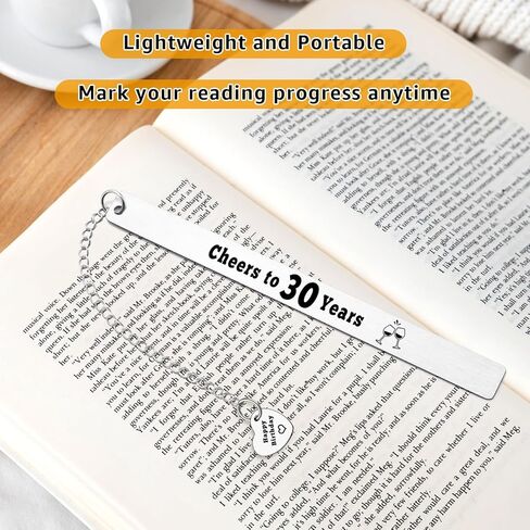 هدية عيد ميلاد عمرها 30 عامًا للنساء والرجال، إشارات مرجعية لمحبي الكتب، هدايا عيد الميلاد الثلاثين للزوجة، الزوج، العمة، الأخت، الأخ، الصديق، الابنة، زميل العمل، المولودة في عام 1995، وتحول إلى 30 ملحقًا للكتاب الحالي in Kuwait
