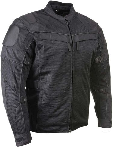 Milwaukee Leather Men’s CE Armored All-Season Motorcycle Jacket - Protective Textile Racer Design in Kuwait
