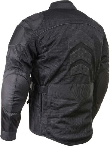 Milwaukee Leather Men’s CE Armored All-Season Motorcycle Jacket - Protective Textile Racer Design in Kuwait