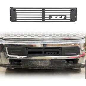 CPW Front Bumper Cooler Grille for Chevy Silverado 2500/3500/2500HD/3500HD 2015-2019 Fits Factory Front Bumper, No Cutting Required Speical Z71 Design Steel Material in Kuwait