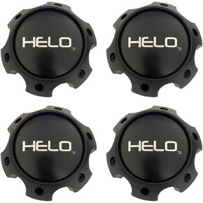 4PS Wheel Center Cap Matte Black for Helo 1079L140HE1SB Hub Cap 6 Lug S057L140 in Saudi Arabia