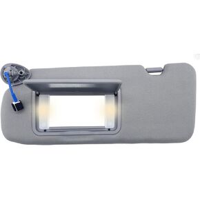 Driver & Passenger Side Sun Visor Replacement Fits for Honda CRV 2017 2018 2019 2020 2021 2022 Sunshade Number 83280TLAA12ZB 83230TLAA12ZB Color Gray (Gray(Driver & Passenger Side with Light)) in Saudi Arabia