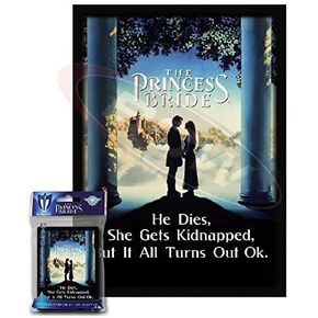 مجموعة واقيات سطح السفينة Max Protect 50 Princess Bride ذات الأكمام اللامعة، عبوة واحدة - حجم الألعاب القياسي، يموت، ويتم اختطافها، ولكن كل شيء يتحول إلى ما يرام. in Kuwait