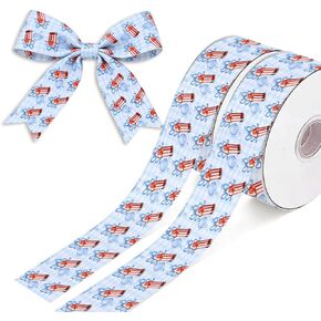 2 Rolls A Baby is Brewing Coffee Theme Ribbon, 10 Yards Ribbed Craft Ribbon for Baby Shower Wrapping, 0.9 Inch Printed Decorative for Bows, Coffee Bar Birthday Party Supplies in Saudi Arabia
