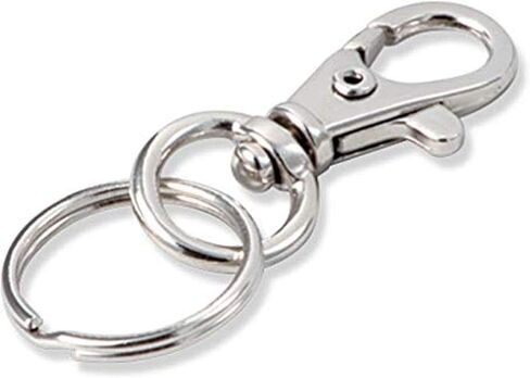 Lucky Line Mini Trigger Snap, Nickel Plated Zinc with Split Ring (44301) in Kuwait