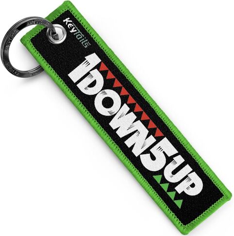 KEYTAILS Keychains, Premium Quality Key Tag for Motorcycle, Scooter, ATV, UTV [1 Down 5 Up - 65432N1] in Saudi Arabia