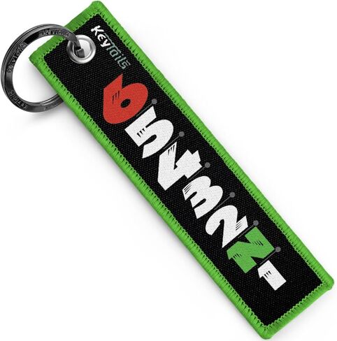 KEYTAILS Keychains, Premium Quality Key Tag for Motorcycle, Scooter, ATV, UTV [1 Down 5 Up - 65432N1] in Saudi Arabia