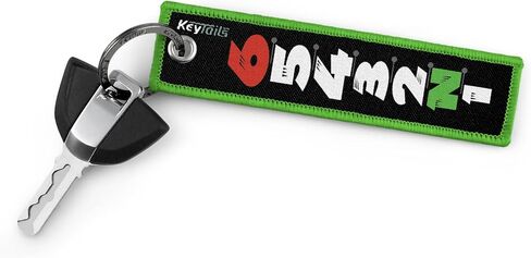 KEYTAILS Keychains, Premium Quality Key Tag for Motorcycle, Scooter, ATV, UTV [1 Down 5 Up - 65432N1] in Saudi Arabia