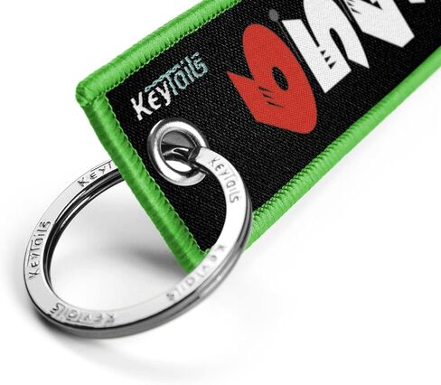 KEYTAILS Keychains, Premium Quality Key Tag for Motorcycle, Scooter, ATV, UTV [1 Down 5 Up - 65432N1] in Saudi Arabia